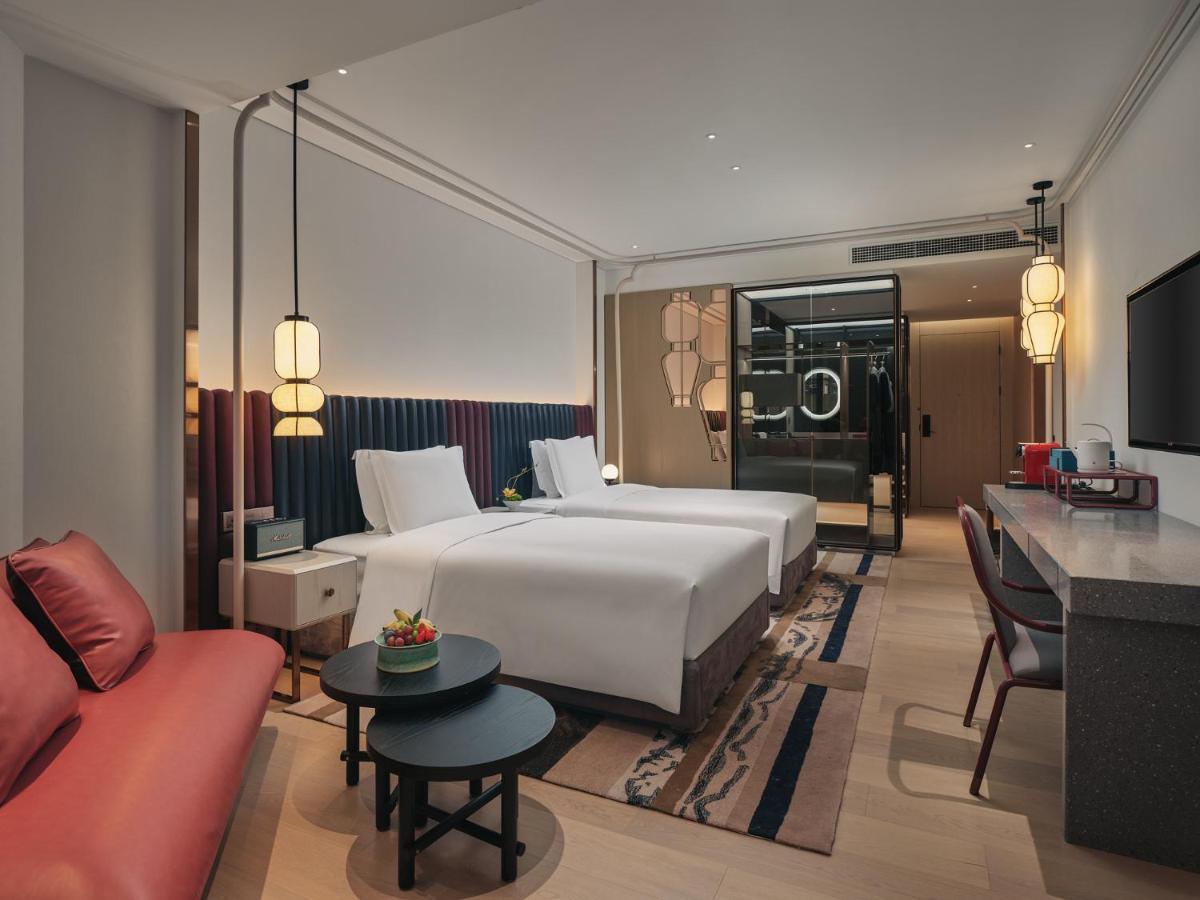 Hotel Indigo Hangzhou Uptown,Close To Westlake , Boutique Design Hotel With Freeflow Minibar エクステリア 写真