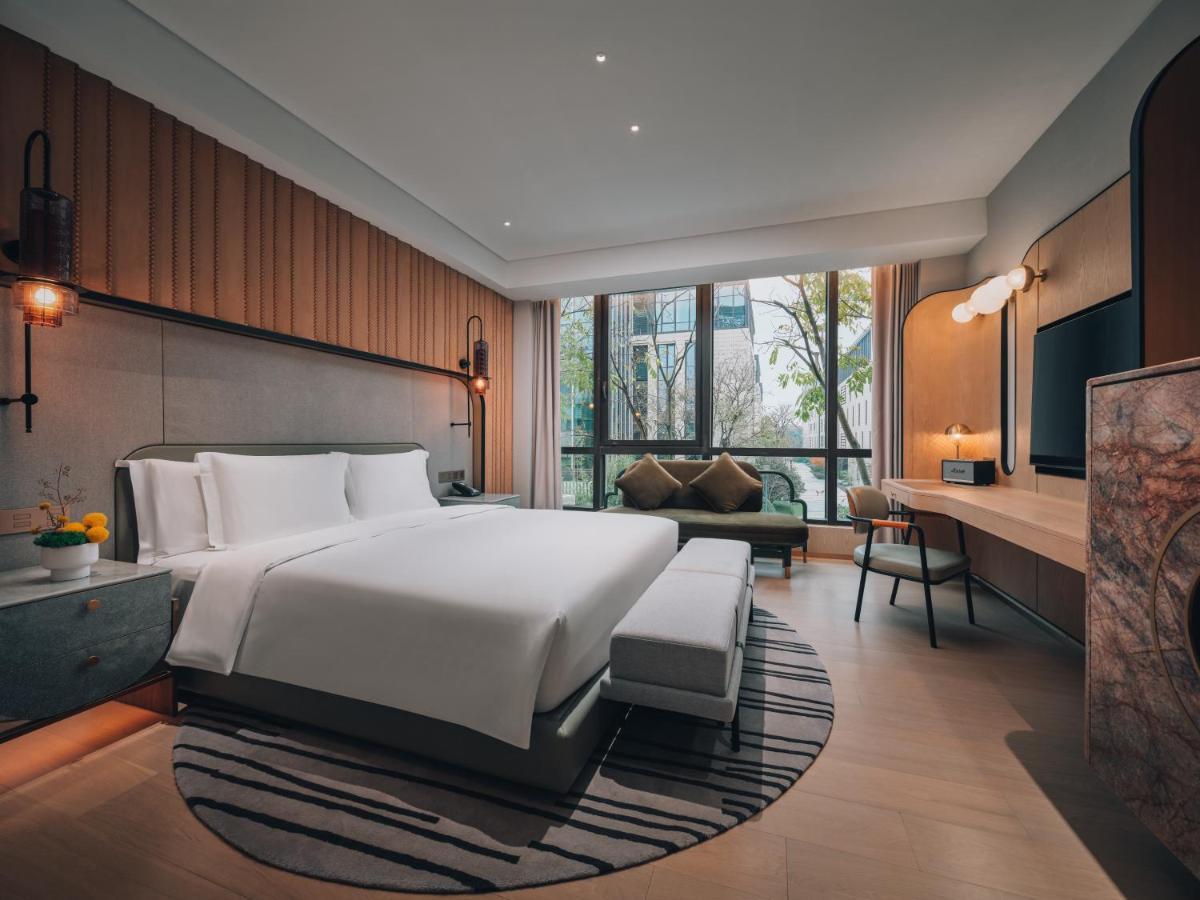 Hotel Indigo Hangzhou Uptown,Close To Westlake , Boutique Design Hotel With Freeflow Minibar エクステリア 写真