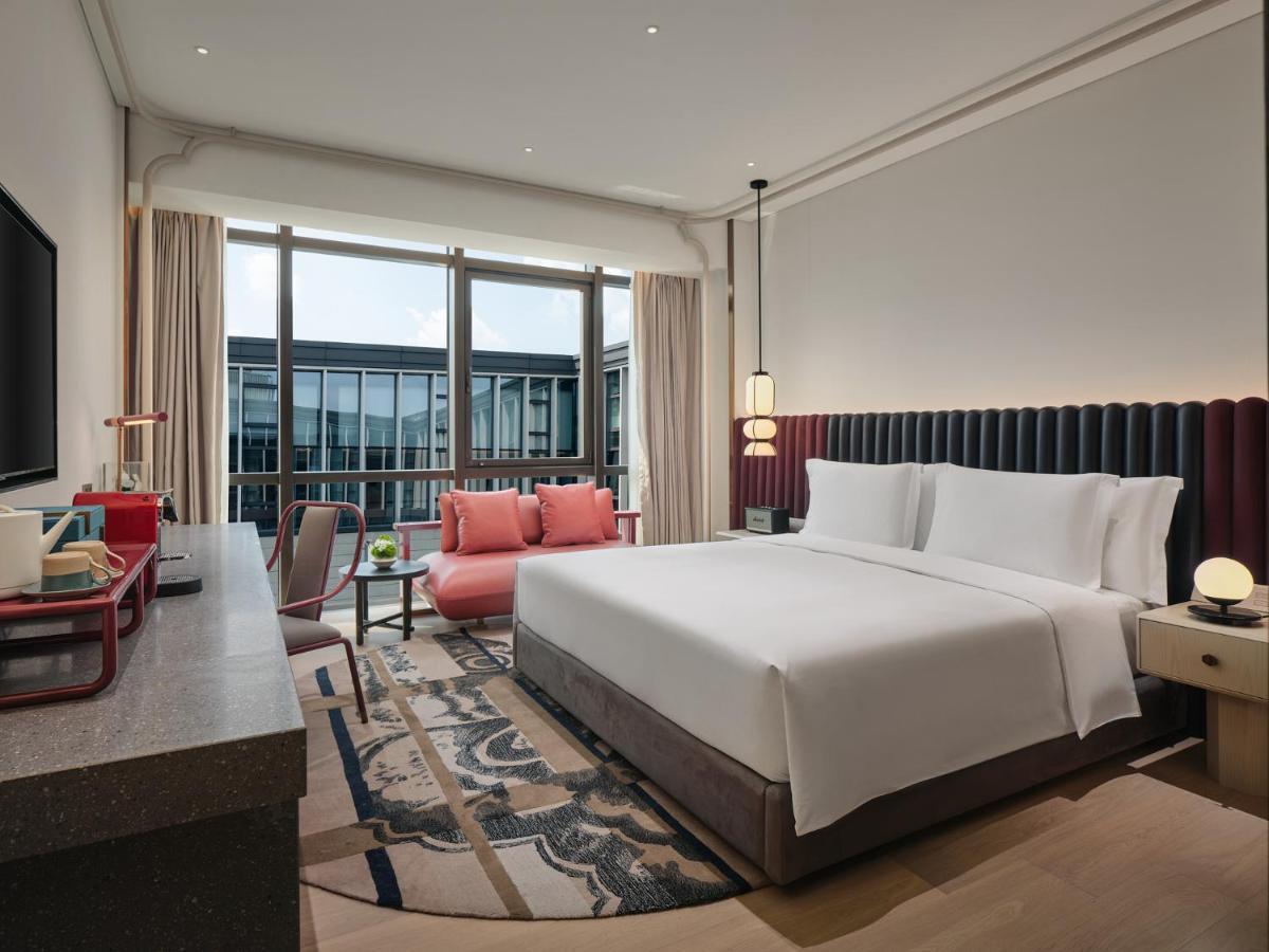 Hotel Indigo Hangzhou Uptown,Close To Westlake , Boutique Design Hotel With Freeflow Minibar エクステリア 写真