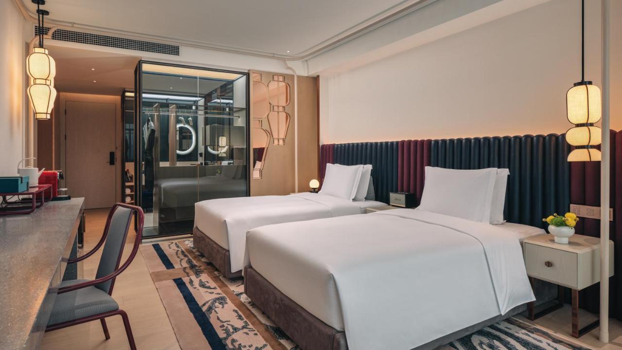 Hotel Indigo Hangzhou Uptown,Close To Westlake , Boutique Design Hotel With Freeflow Minibar エクステリア 写真